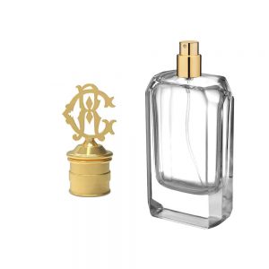 Luxury 50ml frosted glass perfume bottle