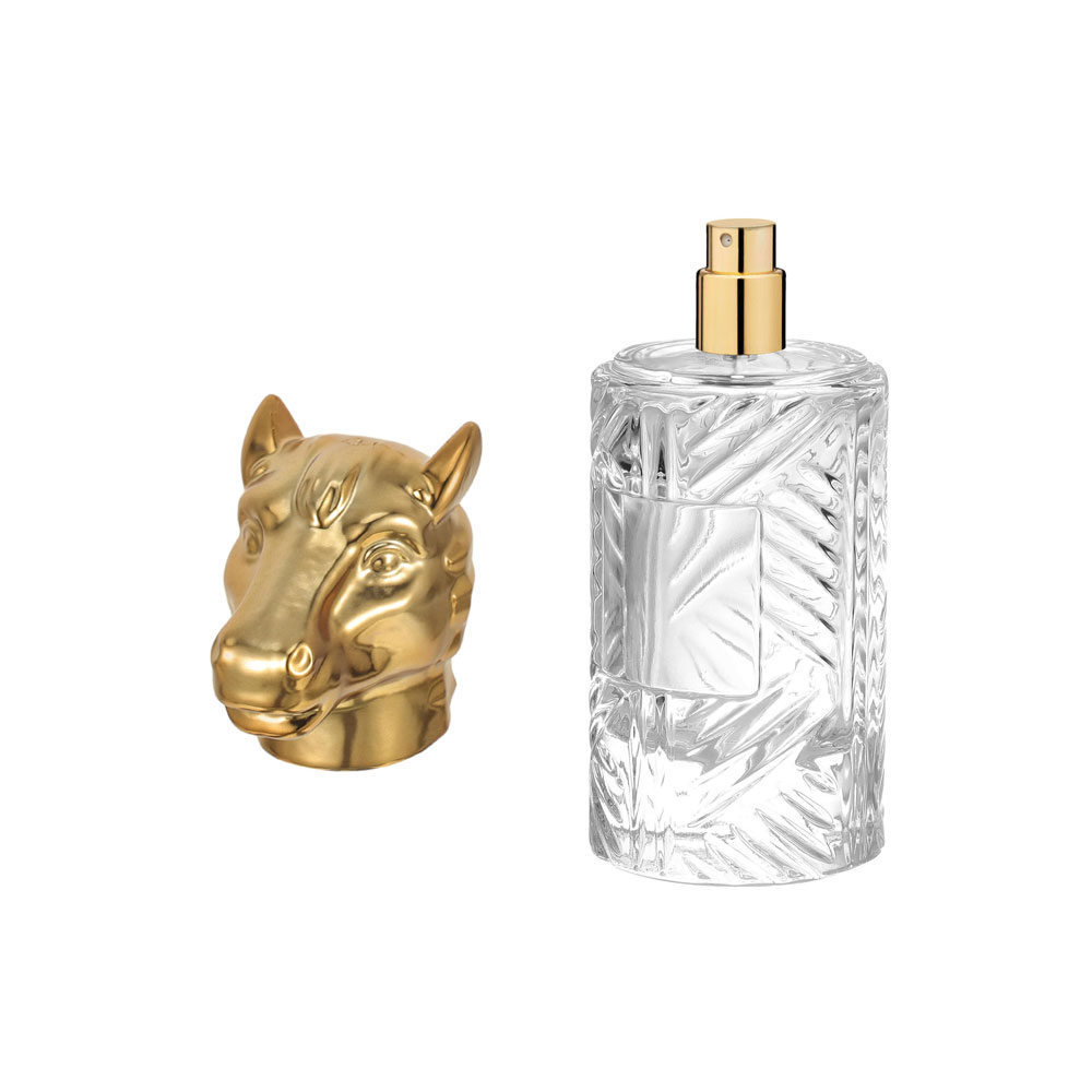 refillable 100ml glass perfume bottle