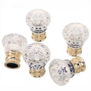 luxury acrylic perfume bottle caps