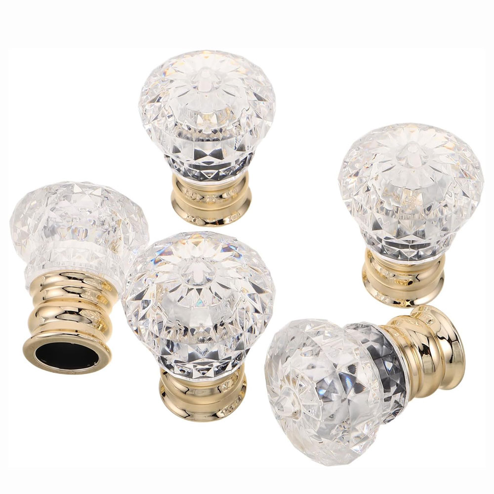 luxury acrylic perfume bottle caps