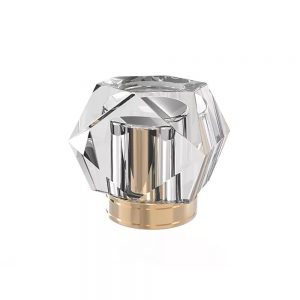 custom logo acrylic perfume bottle caps