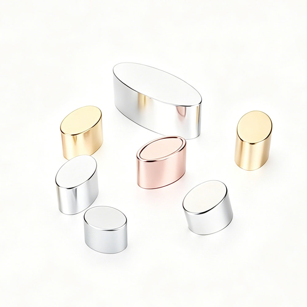 luxury aluminum alloy perfume bottle caps