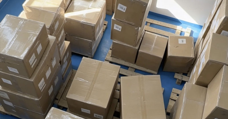 packaging and shipping