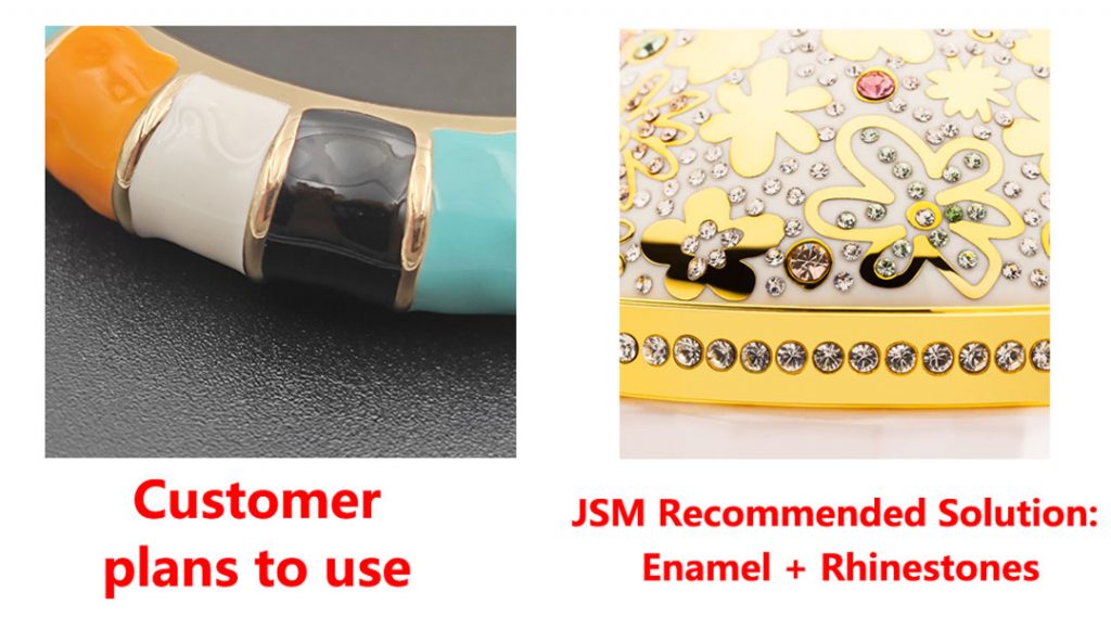 Case material comparison